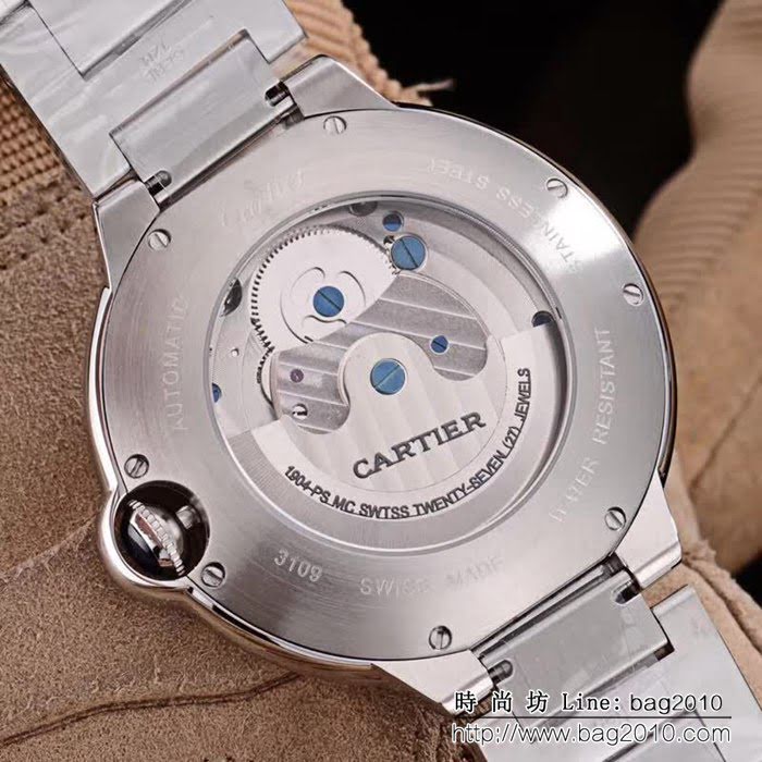 CARTIER卡地亞 藍氣球系列 精品男士腕表 WSS0017
